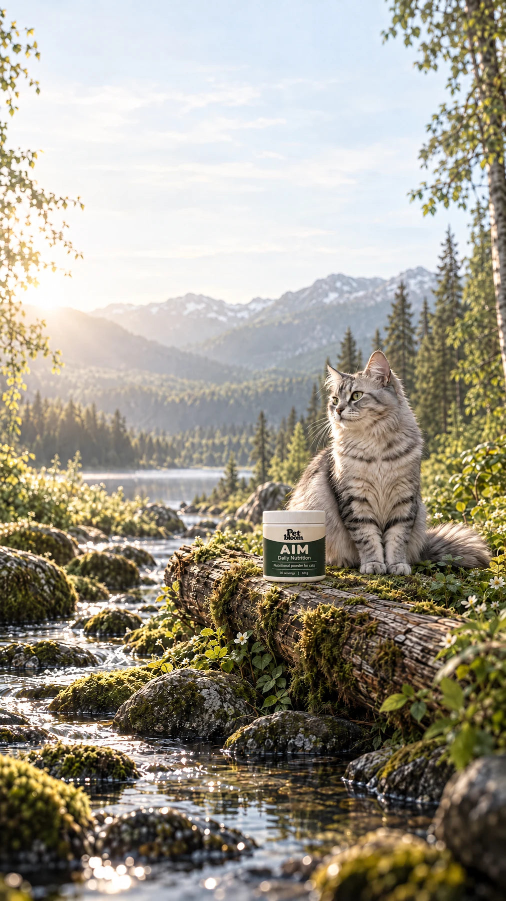 PetBloom cat-care routine